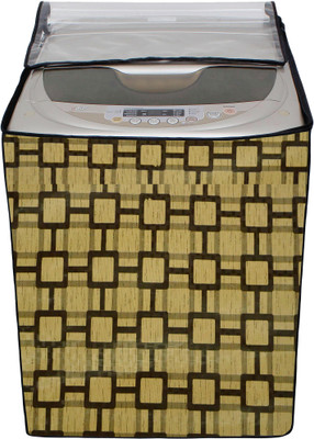 Crosia Craft Top Loading Washing Machine  Cover(Width: 66 cm, Yellow)
