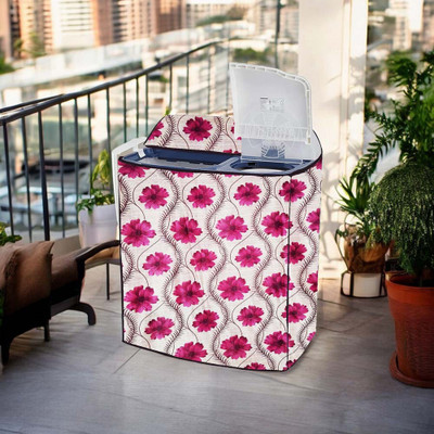 Weesof Semi-Automatic Washing Machine  Cover(Width: 81 cm, Multicolor)