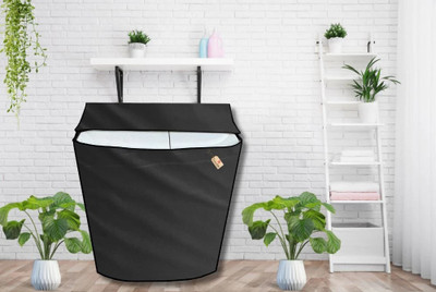 GURU ISHMA Semi-Automatic Washing Machine  Cover(Width: 82.55 cm, Grey)