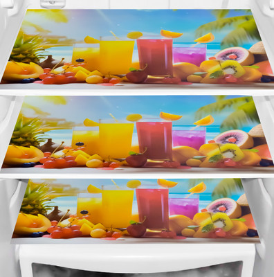 Kanushi Industries Fridge Mat(Width: 43.18 cm, Multicolor)