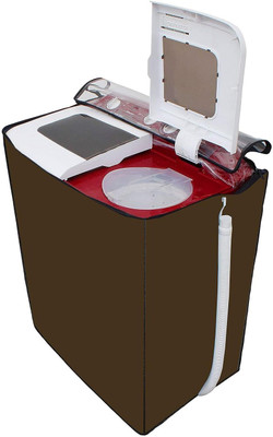 Crosia Craft Semi-Automatic Washing Machine  Cover(Width: 82 cm, Maroon)