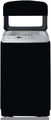 SLACXICO Top Loading Washing Machine  Cover(Width: 57 cm, Black)
