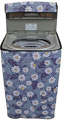 KingMatters Top Loading Washing Machine  Cover(Width: 63 cm, Grey, White)