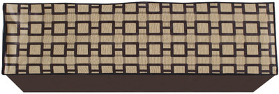 Star Weaves Air Conditioner  Cover(Width: 113 cm, Beige)