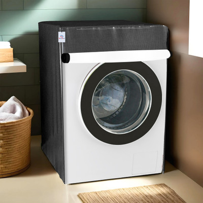 Heart Home Front Loading Washing Machine  Cover(Width: 60 cm, Grey)