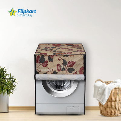 Flipkart SmartBuy Front Loading Washing Machine  Cover(Width: 61 cm, Beige Red)