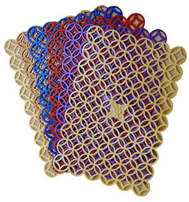 KUBER INDUSTRIES Fridge Mat(Width: 44 cm, Multicolor)