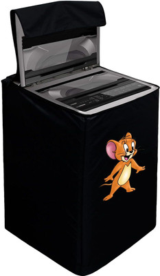 MGRN Top Loading Washing Machine  Cover(Width: 67.9 cm, Black)