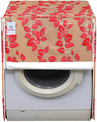 Heart Home Front Loading Washing Machine  Cover(Width: 62 cm, Red)