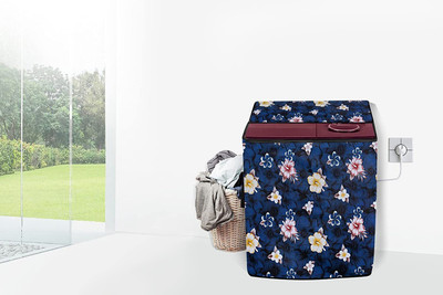 Shri shyam ji Semi-Automatic Washing Machine  Cover(Width: 82 cm, DESIGN 23)