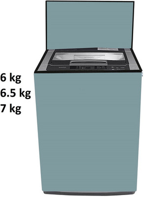 Mogne Fab Top Loading Washing Machine  Cover(Width: 58 cm, Grey)