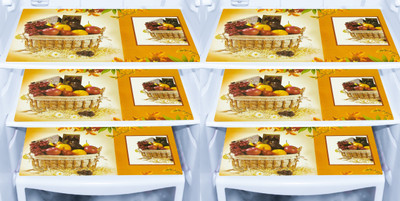 LooMantha Fridge Mat(Width: 30 cm, Multicolor)
