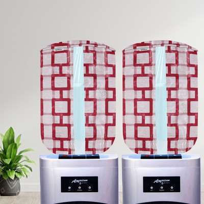 E-Retailer Water Dispenser  Cover(Width: 28 cm, 20L) With Elastic Closure And Water Level Indication, Pack of 2Pc (Red)