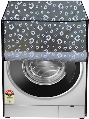 Archistylo Front Loading Washing Machine  Cover(Width: 68 cm, Charcoal, Grey)