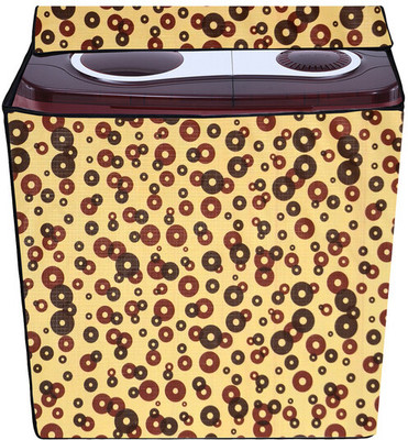 AAVYA UNIQUE FASHION Semi-Automatic Washing Machine  Cover(Width: 82 cm, Multicolor)