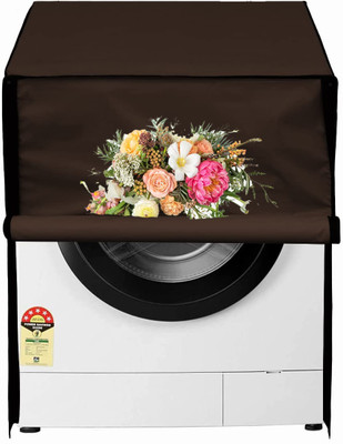 MMGRN Front Loading Washing Machine  Cover(Width: 66.1 cm, Brown)