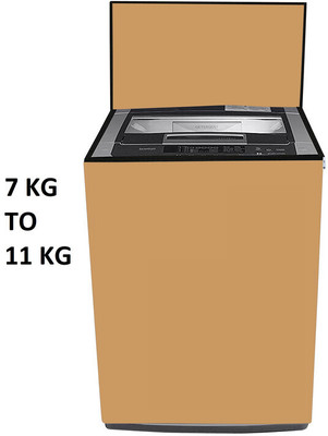 Mogne Fab Top Loading Washing Machine  Cover(Width: 58 cm, Beige)
