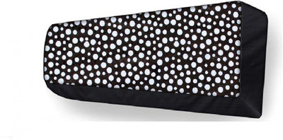 Lala Maneet Air Conditioner  Cover(Width: 111.8 cm, Black Dot)