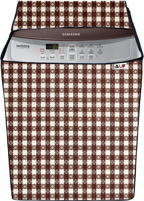 Crosia Craft Top Loading Washing Machine  Cover(Width: 63.7 cm, Brown)