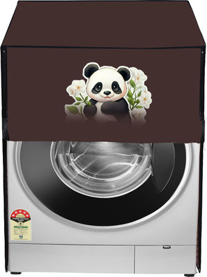 Delideal Front Loading Washing Machine  Cover(Width: 66 cm, Brown)