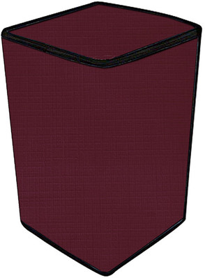Delideal Top Loading Washing Machine  Cover(Width: 70 cm, Maroon)