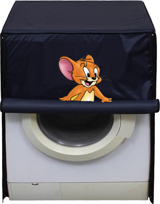 MMGRN Front Loading Washing Machine  Cover(Width: 53 cm, Blue)