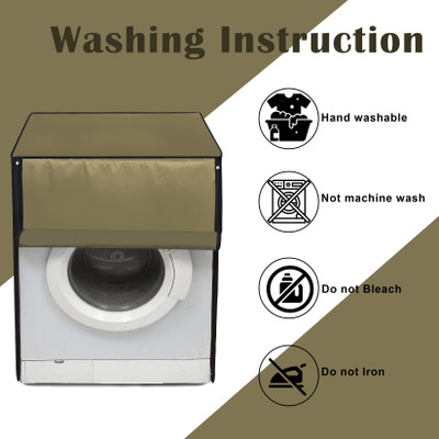 Glory Care Front Loading Washing Machine  Cover(Width: 60 cm, Beige)