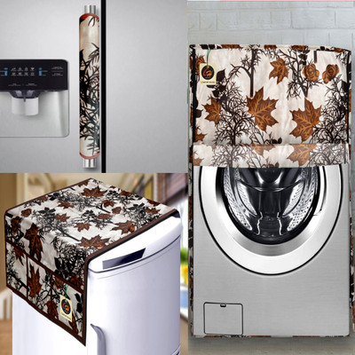 Comfort House Front Loading Washing Machine  Cover(Width: 58.42 cm, BROWN)