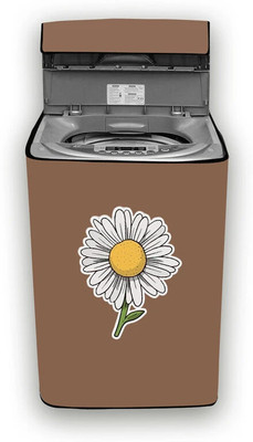 Hizing Top Loading Washing Machine  Cover(Width: 57 cm, Beige, Yellow)