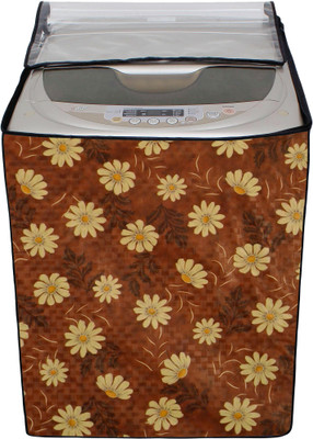 Crosia Craft Top Loading Washing Machine  Cover(Width: 58 cm, Brown)