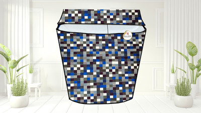 GURU ISHMA Semi-Automatic Washing Machine  Cover(Width: 82.55 cm, blue)