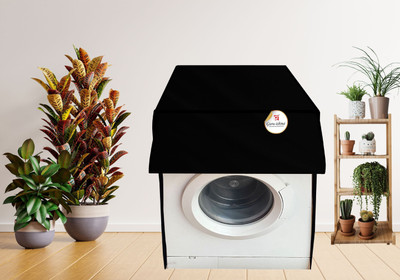 GURU ISHMA Front Loading Washing Machine  Cover(Width: 60.96 cm, Black)