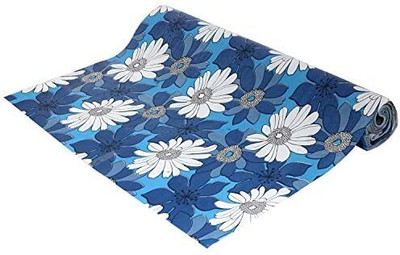 KUBER INDUSTRIES Fridge Mat(Width: 45 cm, Blue)