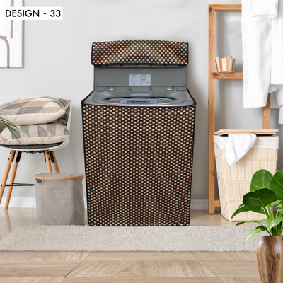 Glassiano Top Loading Washing Machine  Cover(Width: 53.3 cm, ( 5 kg, 5.2 Kg, 5.5 Kg ))