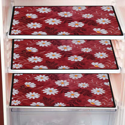 FALAK Fridge Mat(Width: 30.48 cm, Multicolor)