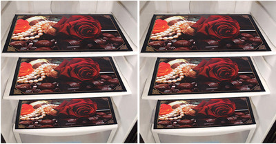KUBER INDUSTRIES Fridge Mat(Width: 46 cm, Multi)