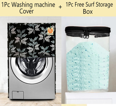 Kanushi Industries Front Loading Washing Machine  Cover(Width: 58 cm, Black)