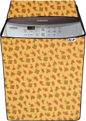 AAVYA UNIQUE FASHION Top Loading Washing Machine  Cover(Width: 63.7 cm, Yellow,Green)