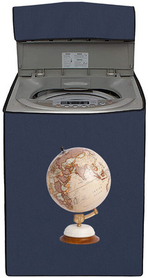 Delideal Top Loading Washing Machine  Cover(Width: 74 cm, Blue)
