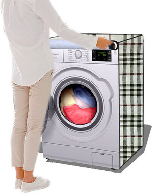 Decorly Furnishings Front Loading Washing Machine  Cover(Width: 65 cm, MALTICOLOUR)