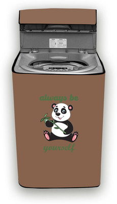 Hizing Semi-Automatic Washing Machine  Cover(Width: 48 cm, Beige, Pink)