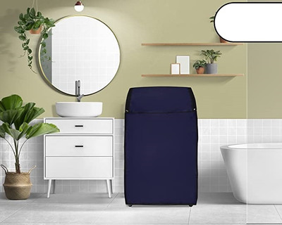 CASA FURNISHING Top Loading Washing Machine  Cover(Width: 58 cm, WM-TL-OCEAN-BLUE B)