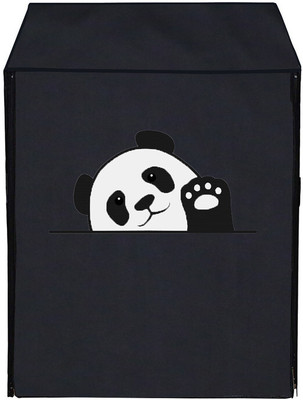 Archistylo Front Loading Washing Machine  Cover(Width: 54 cm, Black)