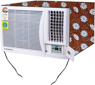 AAVYA UNIQUE FASHION Air Conditioner  Cover(Width: 68.58 cm, Brown,White)