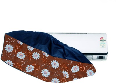 AAVYA UNIQUE FASHION Air Conditioner  Cover(Width: 101.6 cm, Brown,White)