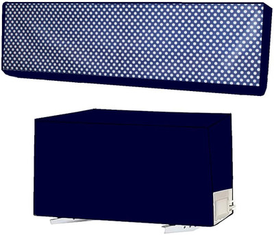 Wings Star Air Conditioner  Cover(Width: 106 cm, Clear)