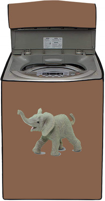 SIMSSOLUTIONS Top Loading Washing Machine  Cover(Width: 68.0999999999999 cm, Beige)