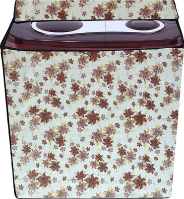 Crosia Craft Semi-Automatic Washing Machine  Cover(Width: 82 cm, Multicolor)