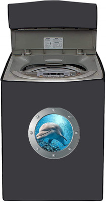 SIMSSOLUTIONS Top Loading Washing Machine  Cover(Width: 67.0999999999999 cm, Grey)