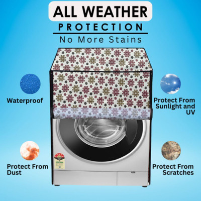 nurafiya Front Loading Washing Machine  Cover(Width: 60 cm, Multicolor)